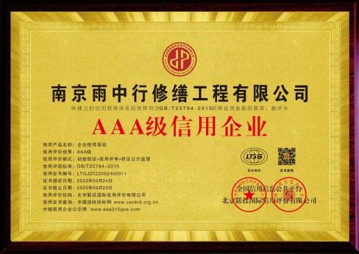 杭州雨中行修缮技术有限公司